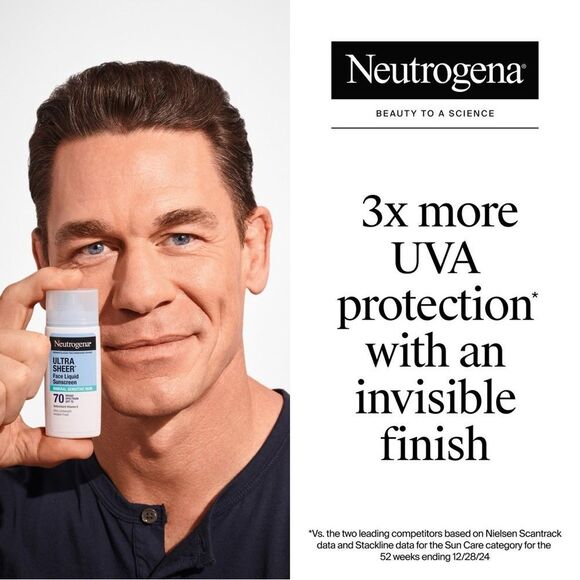 Neutrogena Ultra Sheer Face Liquid SPF 70 Mineral Sunscreen - Picture 4 of 8